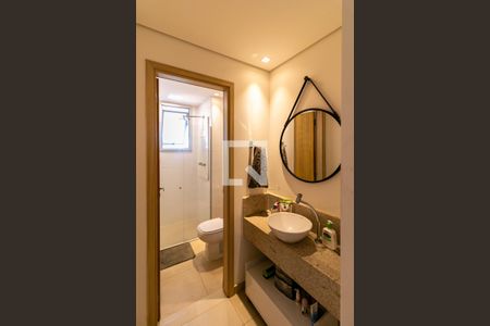 Apartamento à venda com 109m², 3 quartos e 2 vagasBanheiro Social