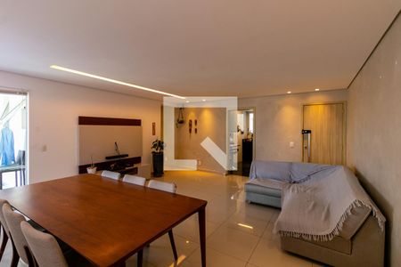 Sala de apartamento à venda com 3 quartos, 109m² em Buritis, Belo Horizonte
