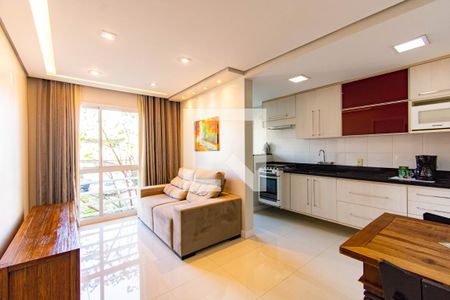 Sala de apartamento para alugar com 1 quarto, 40m² em Igara, Canoas