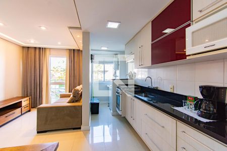 Sala de apartamento para alugar com 1 quarto, 40m² em Igara, Canoas