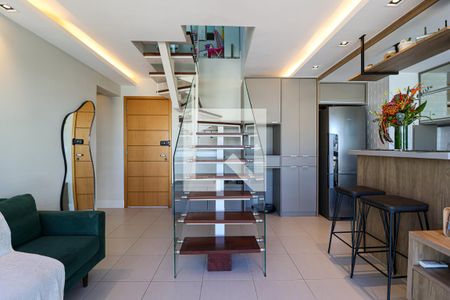 Sala de apartamento à venda com 2 quartos, 120m² em Praça da Bandeira, Rio de Janeiro