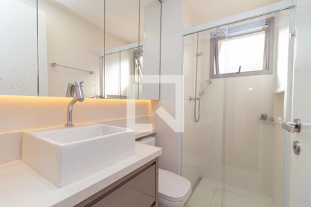 Apartamento à venda com 76m², 3 quartos e 2 vagasBanheiro da Suíte 1