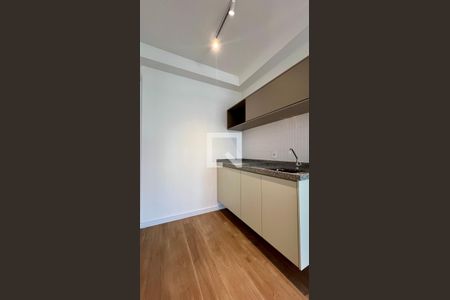 Studio à venda com 33m², 1 quarto e sem vagaCozinha