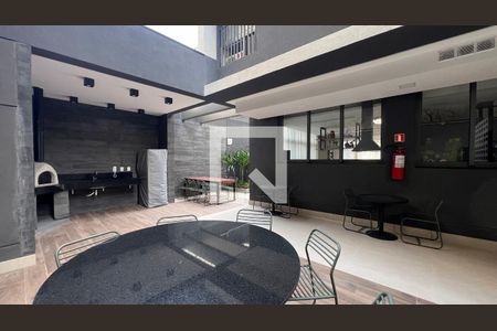 Studio à venda com 33m², 1 quarto e sem vagaChurrasqueira