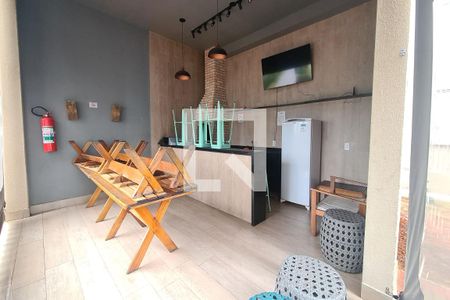 Apartamento à venda com 40m², 2 quartos e 1 vagaÁrea comum - Churrasqueira