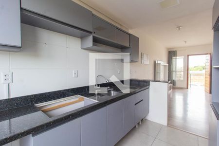Cozinha e Área de Serviço de apartamento para alugar com 2 quartos, 50m² em Bom Princípio, Gravataí