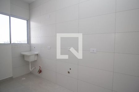 Cozinha de apartamento à venda com 1 quarto, 30m² em Vila Mangalot, São Paulo