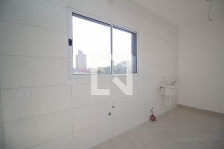 Cozinha de apartamento à venda com 2 quartos, 48m² em Vila Mangalot, São Paulo
