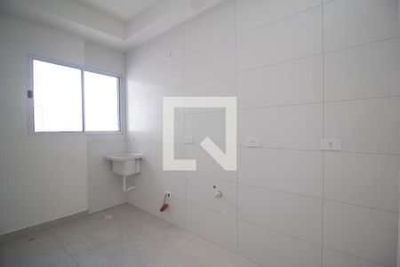 Cozinha de apartamento à venda com 1 quarto, 30m² em Vila Mangalot, São Paulo