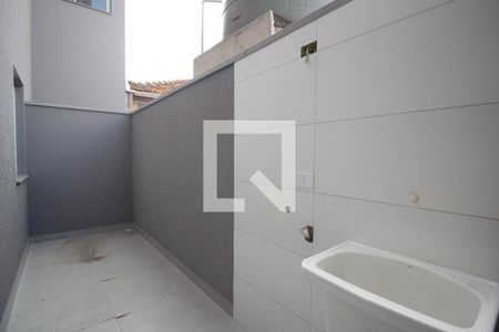 Área de Serviço de apartamento à venda com 1 quarto, 36m² em Vila Mangalot, São Paulo
