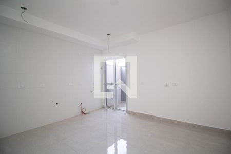Sala/Cozinha de apartamento à venda com 1 quarto, 33m² em Vila Mangalot, São Paulo