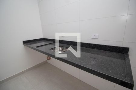 Sala/Cozinha de apartamento à venda com 1 quarto, 44m² em Vila Mangalot, São Paulo
