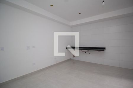 Sala/Cozinha de apartamento à venda com 1 quarto, 44m² em Vila Mangalot, São Paulo