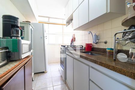 Cozinha de apartamento à venda com 3 quartos, 75m² em Conjunto Residencial Parque Bandeirantes, Campinas