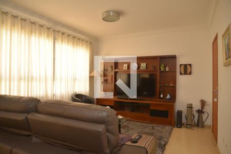 Sala de apartamento à venda com 3 quartos, 108m² em Jardim Bela Vista, Santo André