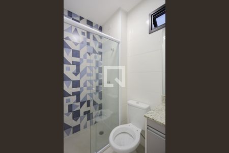 Banheiro da Suíte de apartamento para alugar com 1 quarto, 24m² em Santana, São Paulo