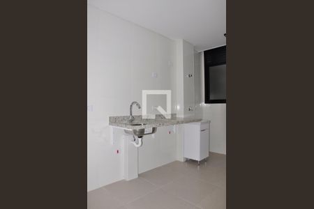 Studio para alugar com 33m², 1 quarto e sem vaga Studio para alugar com 33m², 1 quarto e sem vagaCozinha e Área de Serviço