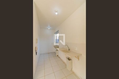 Cozinha  de apartamento à venda com 2 quartos, 42m² em Estância Velha, Canoas