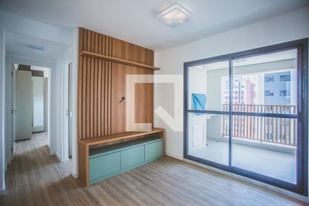 Sala de Estar de apartamento à venda com 2 quartos, 68m² em Vila Clementino, São Paulo