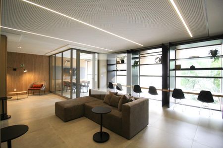Studio para alugar com 25m², 1 quarto e sem vagaÁrea comum - Salão de festas