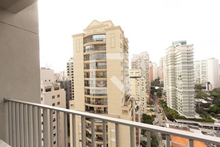Studio para alugar com 25m², 1 quarto e sem vagaVaranda 