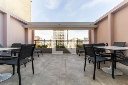 Studio à venda com 23m², 1 quarto e sem vagaChurrasqueira