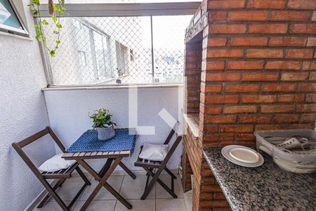 Área privativa e de serviço de apartamento para alugar com 2 quartos, 86m² em Castelo, Belo Horizonte