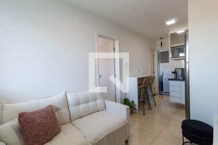 Sala/Cozinha de apartamento à venda com 2 quartos, 36m² em Jardim Triana, São Paulo