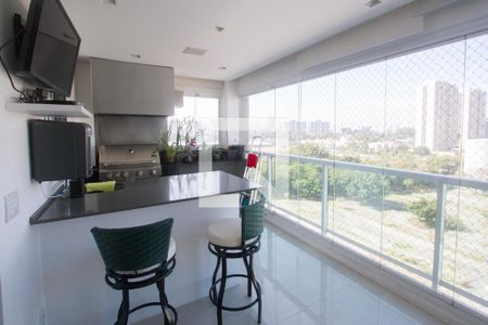 Varanda de apartamento à venda com 2 quartos, 102m² em Jardim Dom Bosco, São Paulo