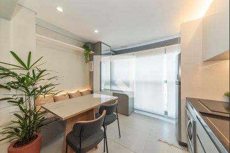 Cozinha de kitnet/studio para alugar com 1 quarto, 30m² em Jardim das Acacias, São Paulo