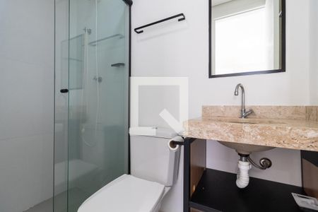 Banheiro de apartamento para alugar com 1 quarto, 30m² em Santana, São Paulo