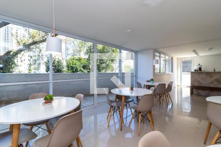Área comum - Salão de festas de apartamento para alugar com 1 quarto, 30m² em Santana, São Paulo