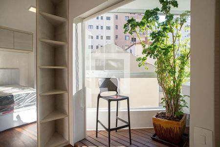 Studio para alugar com 33m², 1 quarto e 1 vagaVaranda da Sala/Quarto