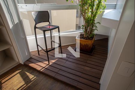 Studio para alugar com 33m², 1 quarto e 1 vagaVaranda da Sala/Quarto