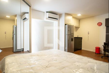 Studio para alugar com 33m², 1 quarto e 1 vagaQuarto