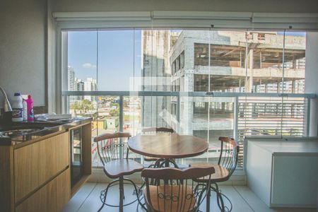 Varanda de kitnet/studio à venda com 1 quarto, 25m² em Vila Clementino, São Paulo