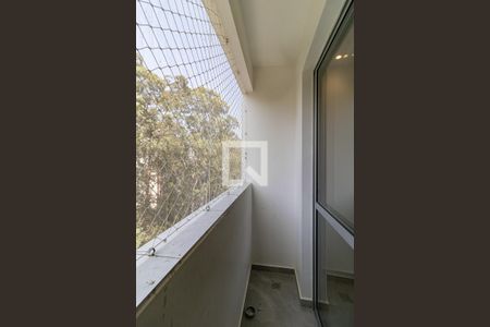 Varanda da Sala de apartamento para alugar com 3 quartos, 62m² em Jardim Santa Emilia, São Paulo