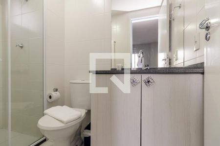Studio à venda com 28m², 1 quarto e sem vaga Studio à venda com 28m², 1 quarto e sem vagaBanheiro