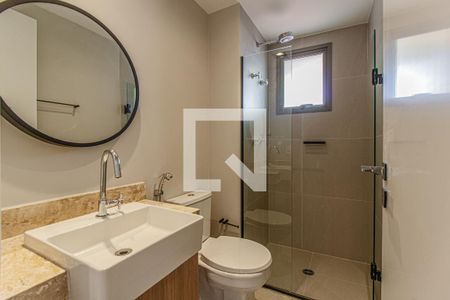 Banheiro de apartamento para alugar com 1 quarto, 38m² em Paraíso, São Paulo