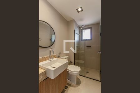 Banheiro de apartamento para alugar com 1 quarto, 38m² em Paraíso, São Paulo