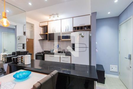 Apartamento à venda com 70m², 3 quartos e 2 vagasCozinha e área de serviço