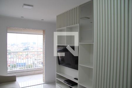 Sala  de apartamento para alugar com 1 quarto, 37m² em Centro, Guarulhos