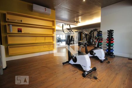 Studio para alugar com 33m², 1 quarto e sem vagaÁrea comum - Academia