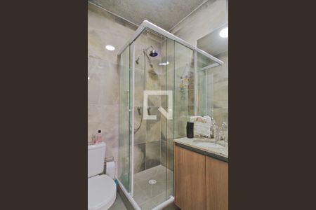 Studio para alugar com 33m², 1 quarto e sem vaga Studio para alugar com 33m², 1 quarto e sem vagaBanheiro