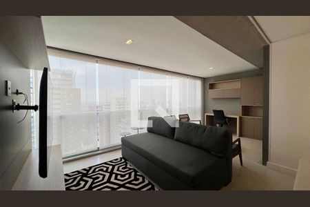 Sala de TV de apartamento para alugar com 2 quartos, 70m² em Pinheiros, São Paulo