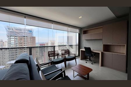 Sala de apartamento para alugar com 2 quartos, 70m² em Pinheiros, São Paulo