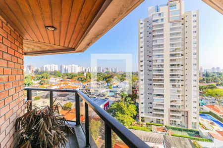 Varanda de apartamento à venda com 4 quartos, 197m² em Chácara Santo Antônio (zona Sul), São Paulo