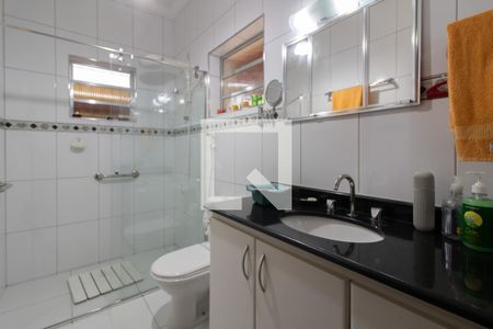 Banheiro da Suíte de casa para alugar com 3 quartos, 80m² em Vila Sorocabana, Guarulhos