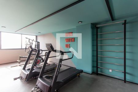 Apartamento para alugar com 27m², 1 quarto e sem vaga Apartamento para alugar com 27m², 1 quarto e sem vagaÁrea comum - Academia