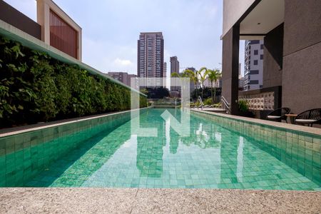 Studio para alugar com 25m², 1 quarto e sem vagaPiscina